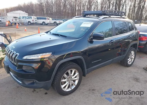 2014 Jeep Cherokee Limited из США, поврежденный, VIN 1C4PJMDS4EW142077